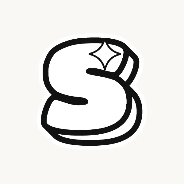 Printable lowercase bubble letter s outline