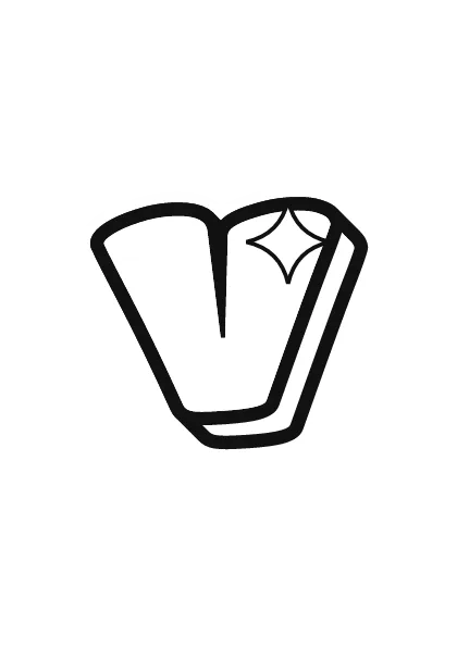 Printable lowercase bubble letter v outline to color or trace