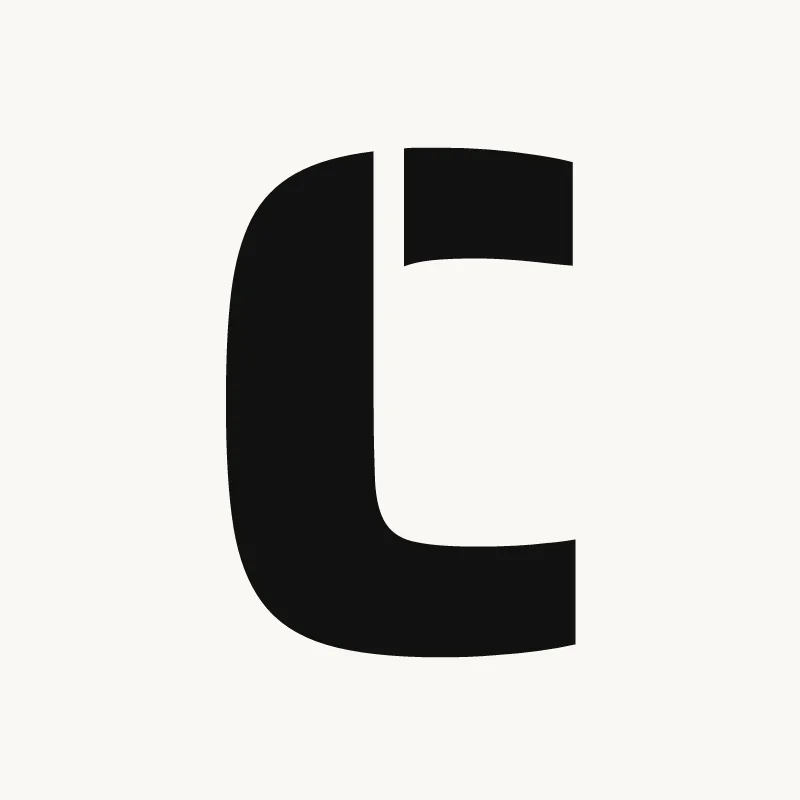 Stencil graffiti letter C
