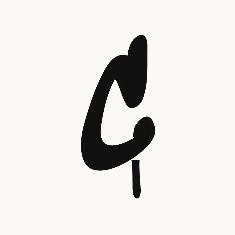 Tag graffiti letter C