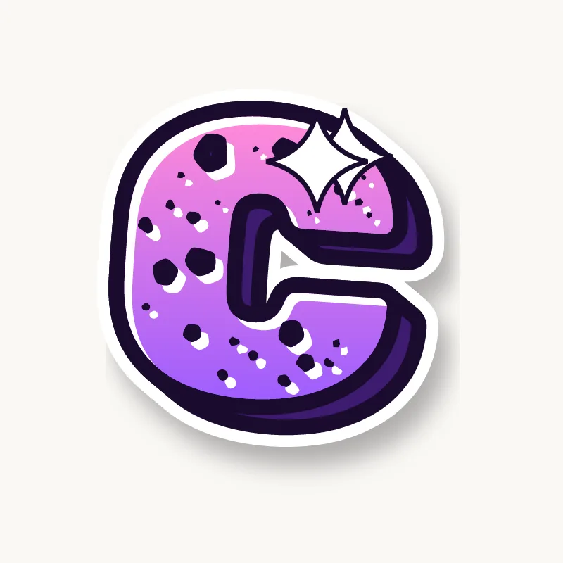 Wild graffiti letter C