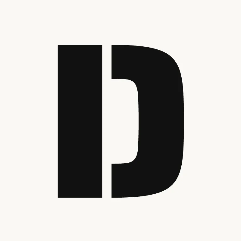 Stencil graffiti letter D