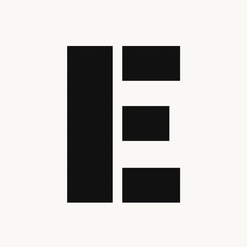 Stencil graffiti letter E