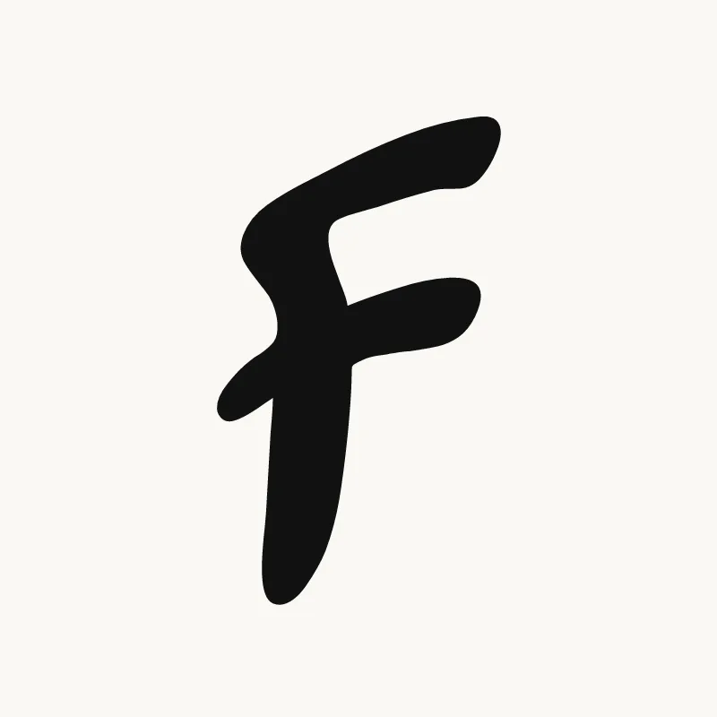 Tag graffiti letter F