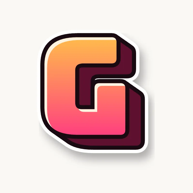 Blockbuster graffiti letter G