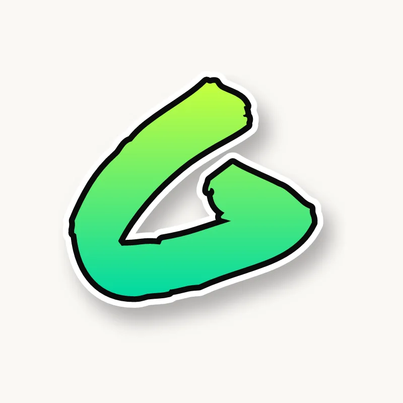 Handstyle graffiti letter G