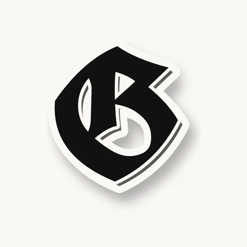 Old English graffiti letter G