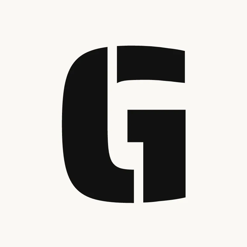 Stencil graffiti letter G