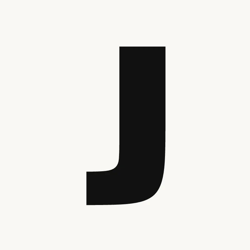 Stencil graffiti letter J
