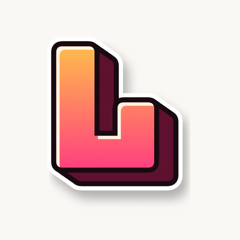 Blockbuster graffiti letter L