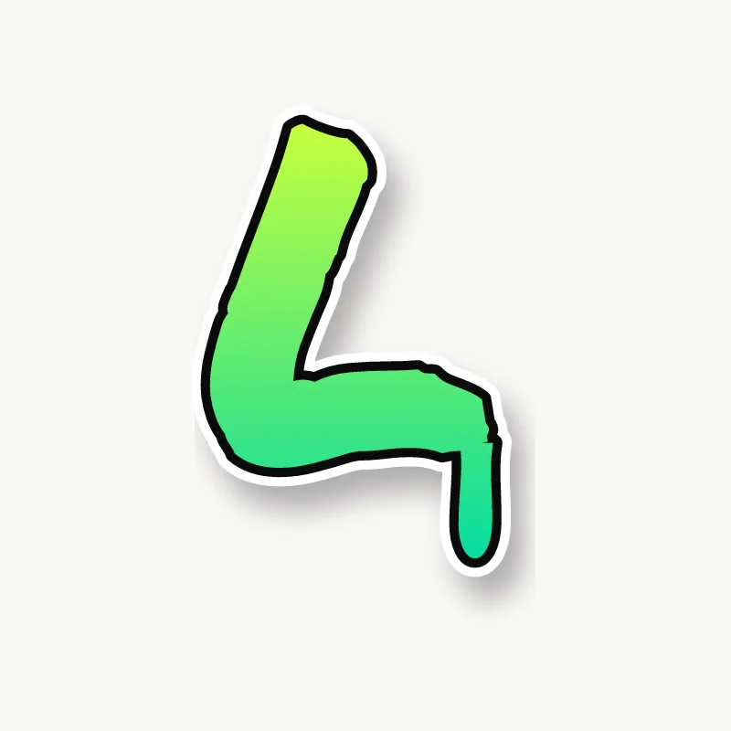 Handstyle graffiti letter L