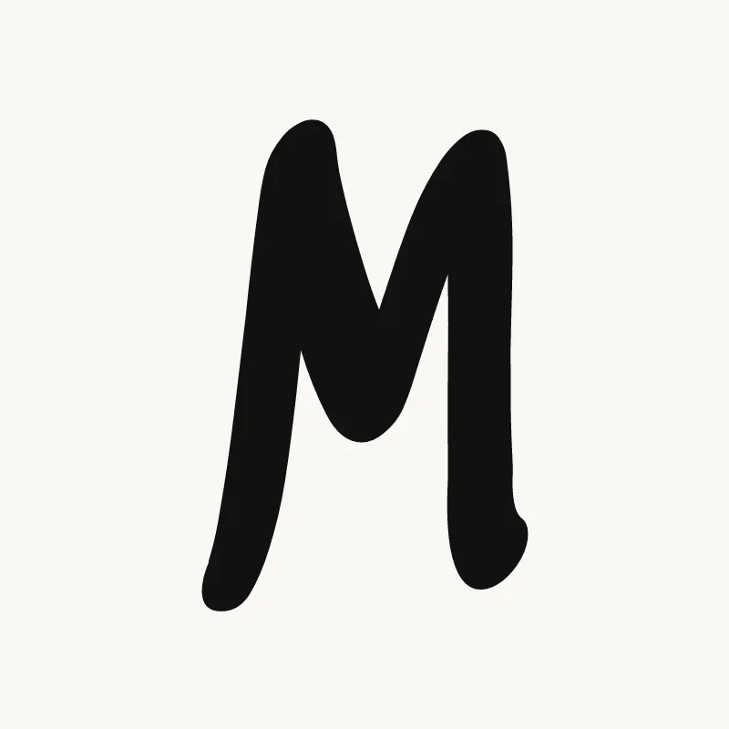 Tag graffiti letter M