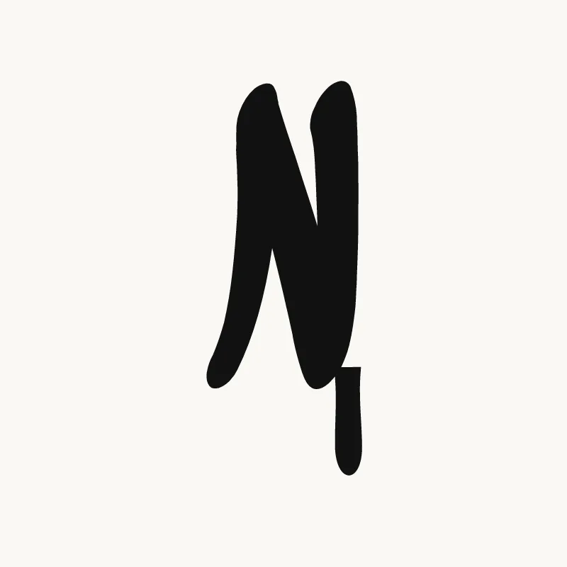 Tag graffiti letter N