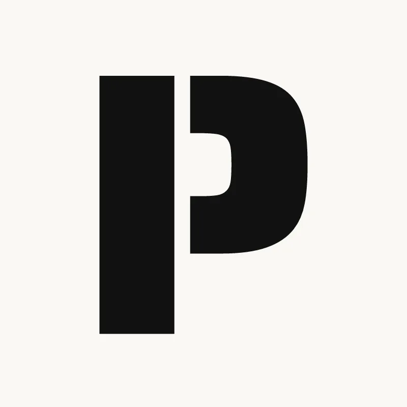 Stencil graffiti letter P