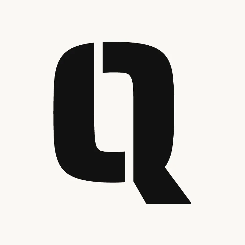 Stencil graffiti letter Q