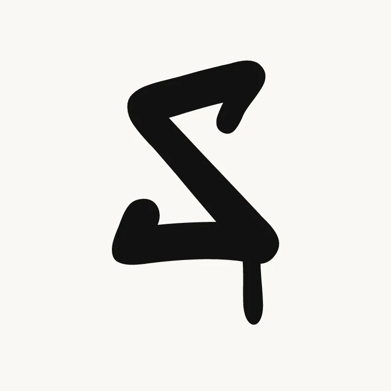 Tag graffiti letter S