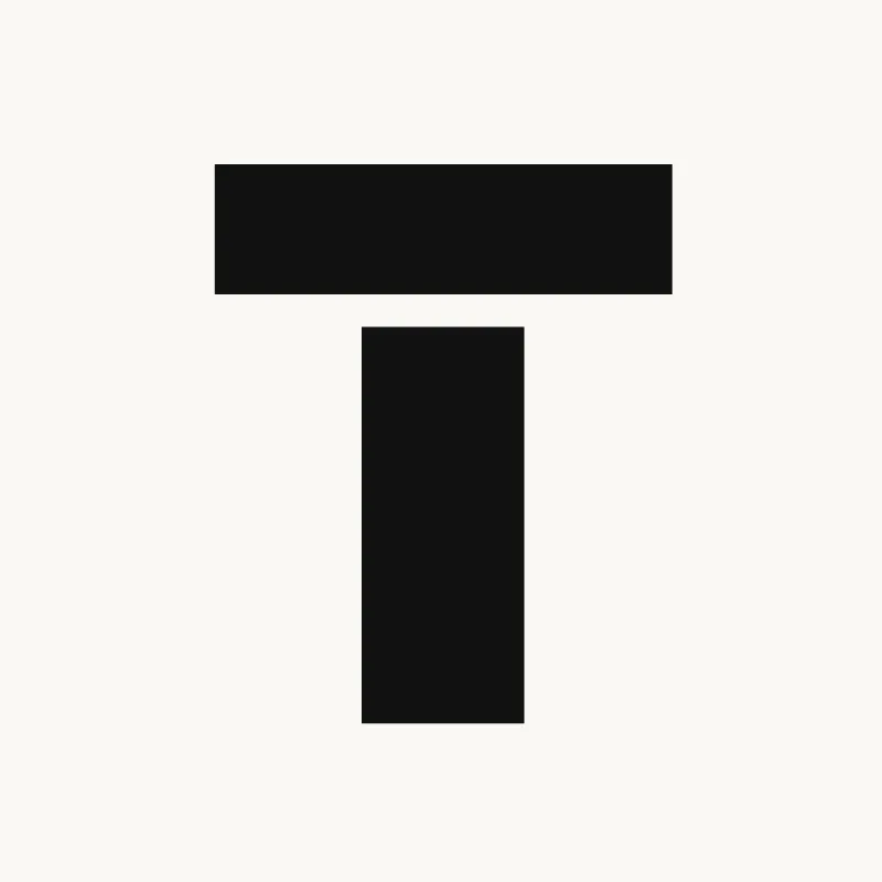 Stencil graffiti letter T