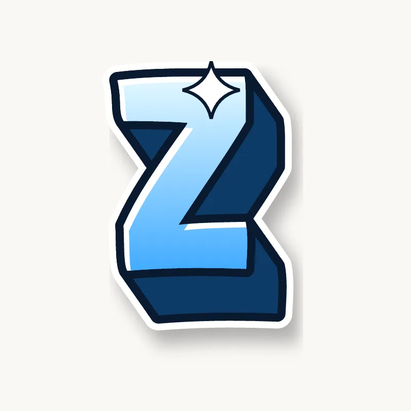 3D graffiti letter Z