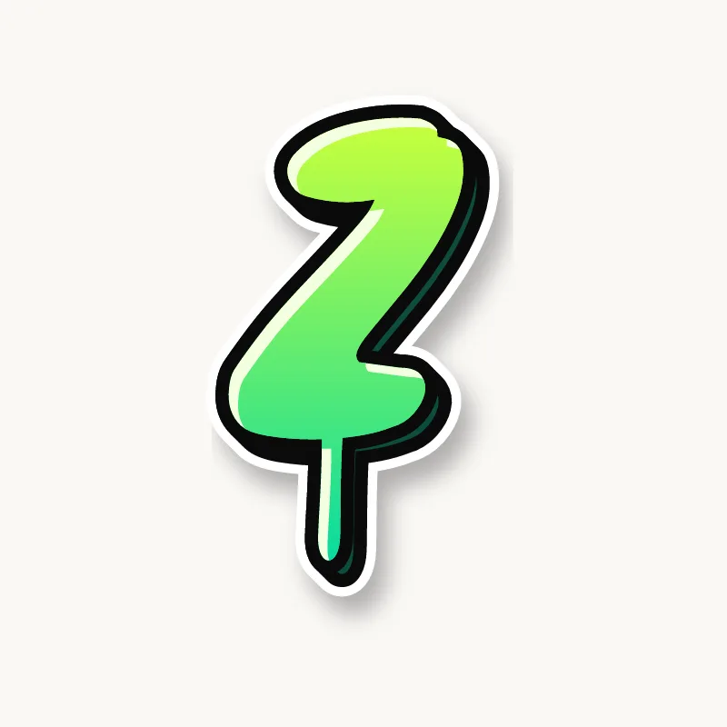 Drip graffiti letter Z