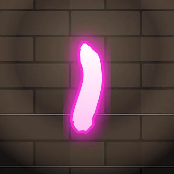 Neon graffiti number 1