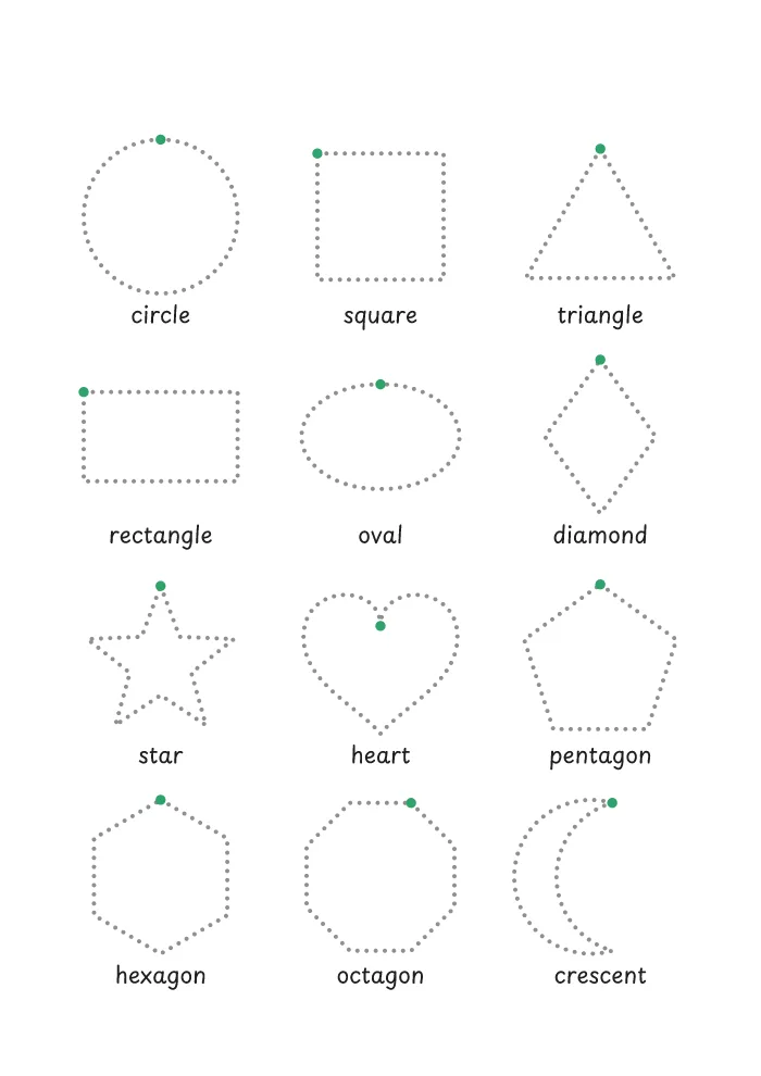 Tracing worksheet preview